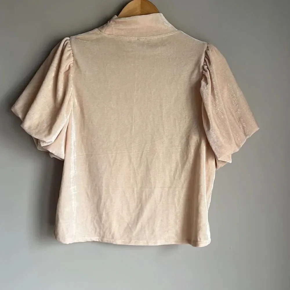 Free People Claudia Velvet Tee